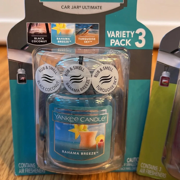 Yankee Candle Car Jar 2 Ultimate Hanging Air Freshener‎ 3-Packs - Picture 2 of 3